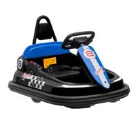 HOMCOM 6V Kids Bumper Car, 360-Degree Rotation Waltzer Car w/ 2 Speeds - Black