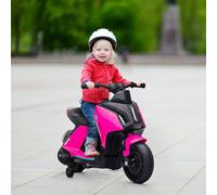 Homcom Kids Electric Motorcycle Ride-On Toy Pink