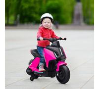 HOMCOM 6V Kids Electric Pedal Motorcycle Ride-On Toy Battery Powered Motorbike