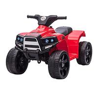 Homcom 6 V Kids Ride on Cars Electric ATV Black,Red