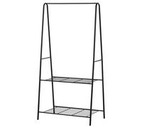 Homcom 77L X 45W X 153H cm A Shaped Clothes Rack 2-Tier Steel-Black