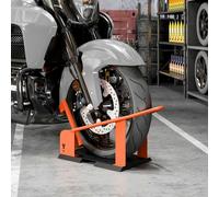 Homcom 816.5 Kg Motorcycle Wheel Chock, Motorcycle Front Wheel Chock Holder