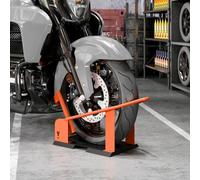 Homcom 816.5 Kg Motorcycle Wheel Chock, Motorcycle Front Wheel Chock Holder