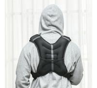 Homcom 8Kg Weighted Vest With Adjustable Straps, Pocket, Reflective Strips