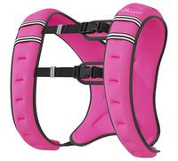 Homcom 8Kg Weighted Vest With Adjustable Straps, Pocket, Reflective Strips In Pink Pink