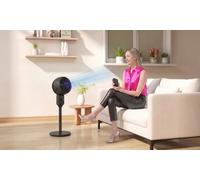 HOMCOM 9 Pedestal Cooling Fan with Adjustable Speed:Grey