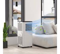 HOMCOM Portable Air Conditioner 9000 20 m² 0.5 L White 823-060V71WT
