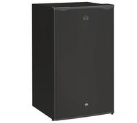Homcom 91L Freestanding Under Counter Fridge With Lock Black