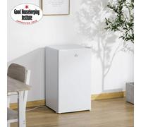 Homcom 91L Under Counter Fridge Good Housekeeping Institute Approved White