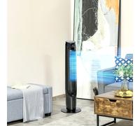 HOMCOM Quiet Air Cooler, Home Evaporative Ice Cooling Tower Fan