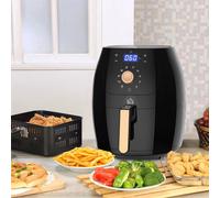 HOMCOM Air Fryer 1700W 5.5L with Digital Display Adjustable Temperature