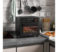 Homcom Air Fryer Oven 13L Multifunction Mini Oven With 12 Preset Programs In Black Black One Size