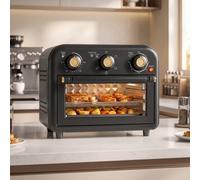 HOMCOM Air Fryer Oven, Convection Oven, 12 L in Black HOMCOM Black