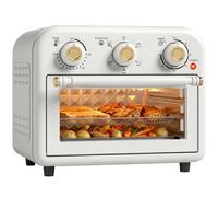 Homcom Air Fryer Oven, Convection Oven, 12 L In Cream Cream