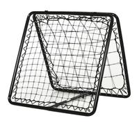HOMCOM Angle Adjustable Double Sided Rebounder Net Target 75L x 75W cm | Training Aid, Soccer Goal Kickback, for Football, Baseball, Basketball