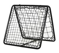 HOMCOM Angle Adjustable Double Sided Rebounder Net Training Aid Target Soccer Goal Kickback For Football, Baseball, Basketball - 75L x 75W cm