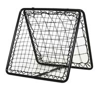 HOMCOM Adjustable Angle Rebounder Training Set w/ All Weather Double Layer Net