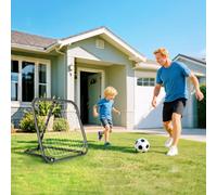 HOMCOM Angle Adjustable Rebounder Net Goal Training Set Football, Baseball