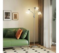 HOMCOM Arc Tree Floor Lamp with 3000K/4500K/6500K Colour Temperatures Silver