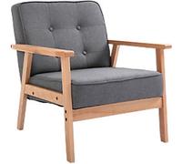 HOMCOM Armchair 5056602937287 Grey