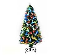 Homcom Artificial Christmas Tree Green 66.6 x 120 cm