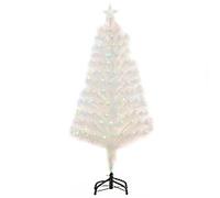 Homcom Artificial Christmas Tree White 73 x 120 cm
