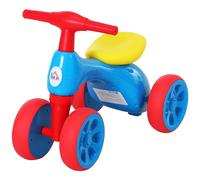 HOMCOM Baby Balance Bike Toddler Training Walker Smooth Rubber Wheels Ride on Toy Storage Bin Gift for Boys Girls Blue Red