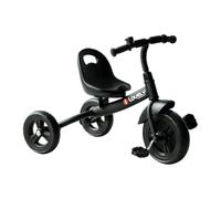 Homcom Baby Kids Children Toddler Tricycle Ride On 3 Wheels Bike In Black Black
