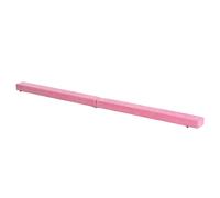 HOMCOM Balance Beam Trainer, 2.1 m-Pink