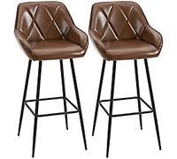 HOMCOM Bar Stool 835-777V70BN Brown