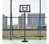 Homcom Basketball Hoop Steel Black 2310 mm