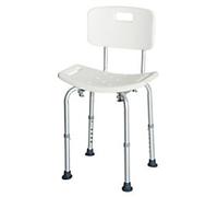 HOMCOM Bath Chair 72-0008 Aluminium, HDPE (High-Density Polyethylene) Cream