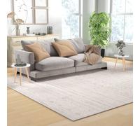 HOMCOM Bedside Round Table with Solid Wood Legs Sofa End Side in White HOMCOM White