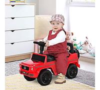 Benz G350 Baby Sliding Car with Storage in Red, Red