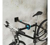 HOMCOM Bike Repair Stand, Wall Mount Bike Workstand w/ Adjustable Clamp