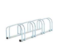 HOMCOM Bike Stand Parking Rack Floor or Wall Mount Bicycle Cycle Storage Locking Stand (4 Racks)
