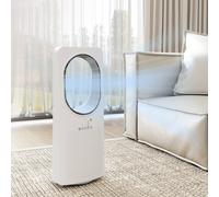 HOMCOM Bladeless Tower Fan with Oscillating, 3 Speeds, 3 Modes, 15H Timer
