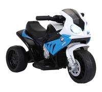 HOMCOM BMW S1000RR Licensed 6V Kids Electric Motorbike 3 Wheel Ride on Motorcycle w/Headlights Music for 18-36 Months, Blue