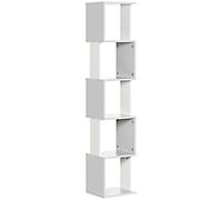 HOMCOM Bookcase 836-538LG Light Grey 330 x 280 x 1,610 mm