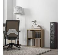 Homcom Bookshelf Display Storage Shelf With 2 Compartments For Study In Natural Natural One Size