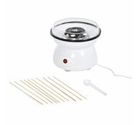450W Electric Candy Floss Machine Kit Non-Stick Children Adult Party Gift, white