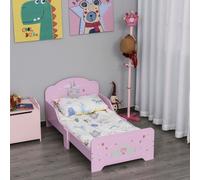 Homcom Castle-Designed Kids Single Bed