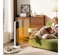 HOMCOM Ceramic Electric Heater 2000W Fan Space Heater - White, none