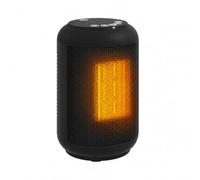 HOMCOM Ceramic Space Heater 1500W Fan Electric Heater Low Energy Black | 3 Modes, 24H Timer, Adjustable Thermostat, Oscillation, Tip-Over and Overheat Protection, for Bedroom