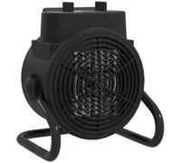 HOMCOM Ceramic Space Heater 2000W Fan Electric Heater 3 Modes Handle Black
