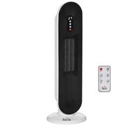 HOMCOM Ceramic Space Heater Tower Heater W/45 Oscillation Remote Control Timer