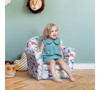 HOMCOM Children Chair Armchair Single Sofa Seat Kids Furniture 18M+ 45kg HOMCOM Multi One Size
