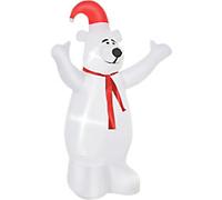 HOMCOM Christmas Inflatable Assorted 68 x 124 x 172 cm