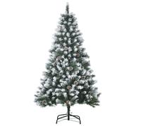HOMCOM Christmas Tree Slim 5' with Pinecones | TJ Hughes