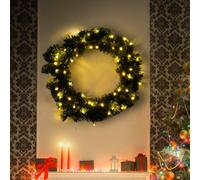 Homcom Christmas Wreath Decoration